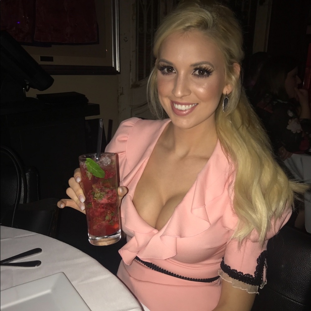 Pink Gucci dress